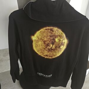 Marine Sierre top sweaterMarine Sierre Jacket BLACK RADIATION SMALLWARM ZIP MOON